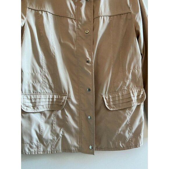 Women's Beige Utility / Field Windbreaker Jacket S - Picture 5 of 11